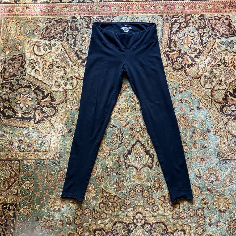 TNA Black Cotton Leggings